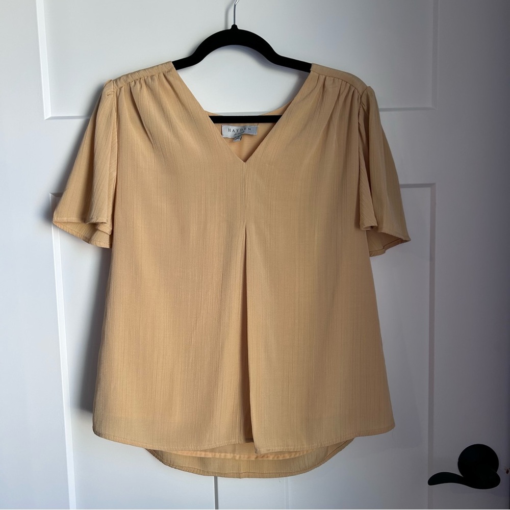 Hayden Women’s V-Neck Blouse Size Small